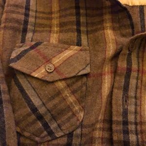 Van Heusen men’s medium flannel tartan button down